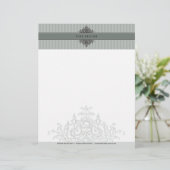 En-tête De Lettre Personnalisée LETTERHEAD - belle renaissance 8 (Debout devant)