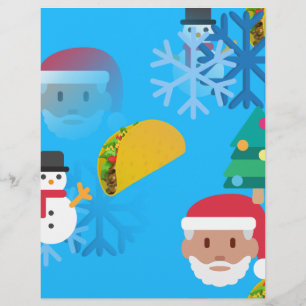 En-tête De Lettre Personnalisée noël taco emoji