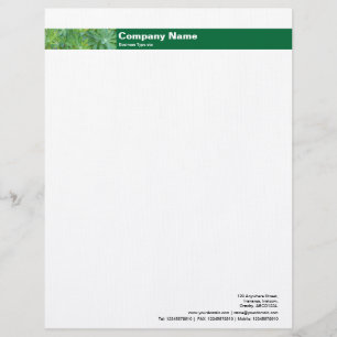En-tête De Lettre Personnalisée Photo Band v2 - Feuille