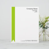 En-tête De Lettre Personnalisée Ruban - Martian Green (Debout devant)