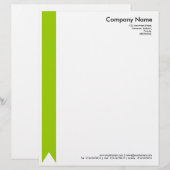 En-tête De Lettre Personnalisée Ruban - Martian Green (Devant / Derrière)
