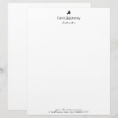 En-tête De Lettre Piano (Devant / Derrière)