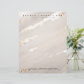 En-tête De Lettre Pile d'or moderne classique (Debout devant)