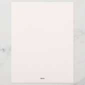 En-tête De Lettre Plante Shop Nursery Moderne Abstrait avec adresse (Dos)