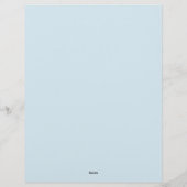 En-tête De Lettre Police (Dos)