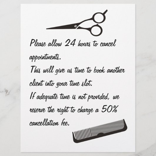 En-tête De Lettre Politique d'annulation (Devant)