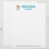 En-tête De Lettre Pratique des dentistes (Devant / Derrière)