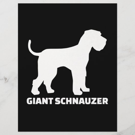 En-tête De Lettre prime de schnauzer géant (Devant)