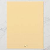 En-tête De Lettre Professional Stylish Elegant Plain Modern Beige (Dos)