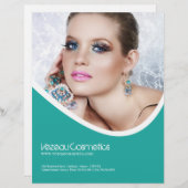 En-tête de lettre promotionnel de concepteur de (Devant / Derrière)