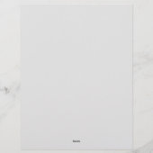 En-tête De Lettre Psychologue / Neurologue (Dos)