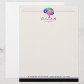 En-tête De Lettre Psychologue / Neurologue en-tête (Devant / Derrière)