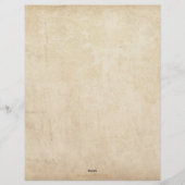 En-tête De Lettre Recherché pour l'affiche récompense (Dos)