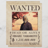 En-tête De Lettre Recherché pour l'affiche récompense (Devant / Derrière)