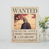 En-tête De Lettre Recherché pour l'affiche récompense (Debout devant)