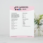 En-tête De Lettre Reprendre l'exemple (Debout devant)