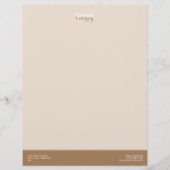 En-tête De Lettre Restauration Gastronomique (Devant)