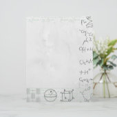 En-tête De Lettre Science (Debout devant)