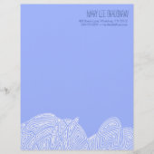 En-tête de lettre Scribblprint Waves (Devant)