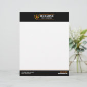 En-tête De Lettre Service de lutte antiparasitaire (Debout devant)