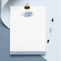Signature aquarelle professionnelle élégante pour 