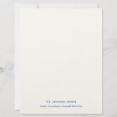 En-tête De Lettre Simple Medical Doctor (Dos)