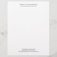 Simple minimaliste moderne professionnel