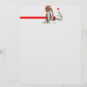 En-tête De Lettre SlipperyJoe's Christmas shopping livre blanc spira (Devant / Derrière)