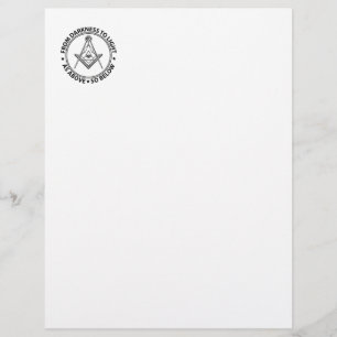 En-tête De Lettre Symbole franc-maçonnerie