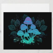 En-tête De Lettre Tabourets dans Bushes (Devant / Derrière)