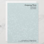 En-tête De Lettre Tapis de marguerites - Vert (Devant / Derrière)