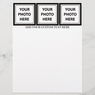 En-tête De Lettre Télécharger 3 photos et ajouter du texte - Personn