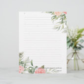 En-tête De Lettre Témoins de Jéhovah Écriture TJ  (Debout devant)