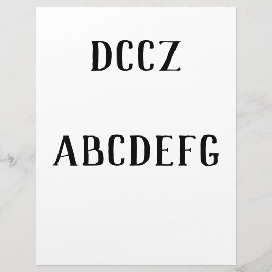 En-tête De Lettre test (Devant)