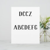 En-tête De Lettre test (Debout devant)