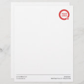 En-tête De Lettre Tête de lettre (Devant / Derrière)