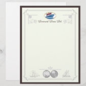 En-tête De Lettre Tête-lettre Lioncrest Lines (Devant / Derrière)