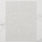 En-tête De Lettre Texture de lin gris clair Concepteur d'événements (Dos)