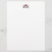 En-tête De Lettre Toadstool Whimsical Personnalisé (Dos)