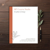 En-tête De Lettre Toskana Rustic Elegance