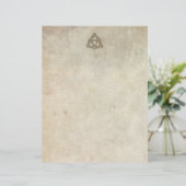 En-tête De Lettre Triquetra Natural (Debout devant)