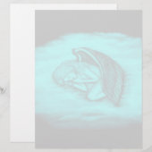 En-tête De Lettre Un ange endormi (Devant / Derrière)