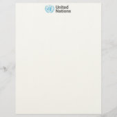 En-tête De Lettre United Nations (Devant)