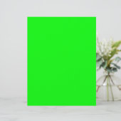 En-tête De Lettre Vert vif (Debout devant)