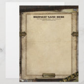 En-tête de lettre victorien d'affaires de (Devant / Derrière)