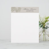 En-tête de lettre vintage inspirée (Debout devant)