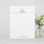 En-tête De Lettre Votre entreprise de logo | Procureur (Debout devant)