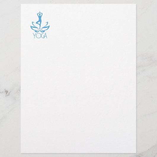 En-tête De Lettre Yoga (Devant)