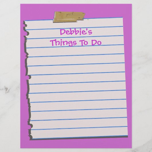 En-tête papier (Devant)