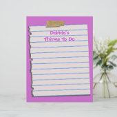 En-tête papier (Debout devant)